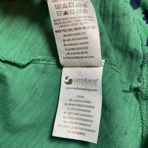 Boden Green Floral pattern dress US 16/18R - Picture 13 of 14